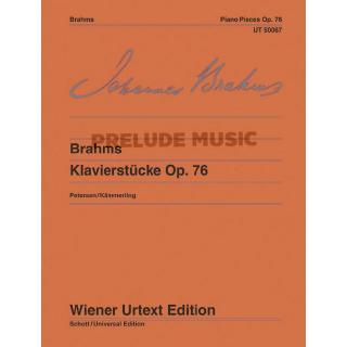 (โค้ดINCSM2Lลด70฿) Brahms Piano Pieces for piano op. 76