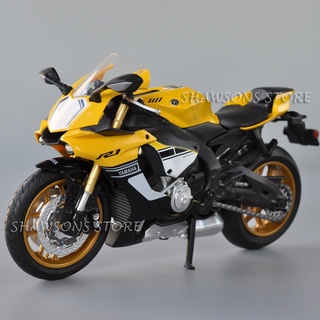 โมเดลรถจักรยานยนต์จําลอง ขนาดเล็ก สเกล 1:12 Yamaha YZF R1