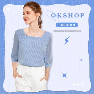 QKshop 🌾ใครกำลังมองหาเสื้อที่คีพลุค เหมาะกับการใส่ได้ทุกโอกาสต้องมีแล้วรุ่นนี้💖 บอกได้คำเดียวว่าดีต่อจายยย✨