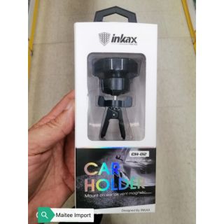 INKAX CH -​ 02 ปรับได้ 360 องศา ยึดกับช่องแชร์ และยึดติดกับโทรศัพท์แบบแม่เหล็ก Car Holder Air Vent  maganetic