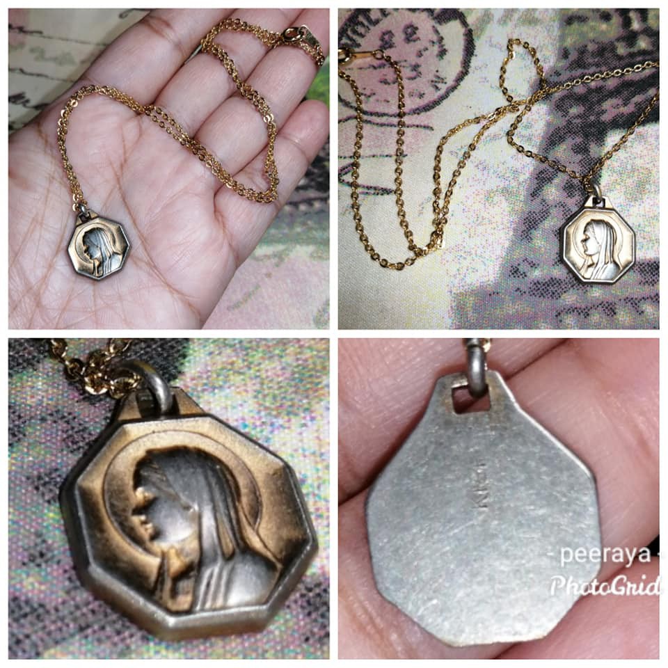 สร้อยคอจี้สวยมีมิติ ตอก18kgf งานน่าสะสม