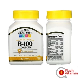 [พร้อมส่ง ] 21st Century , วิตามินบีรวม B-Complex,B-1, B-6, B-12, B-50 Complex , B-100 Complex, Stress B