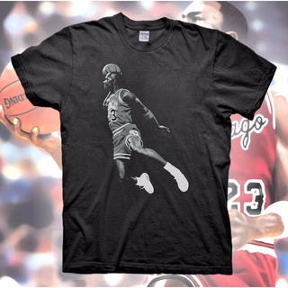 ✜☜MICHAEL JORDAN Men T-Shirt Retro Bred Black White Poster Cement Air Bulls