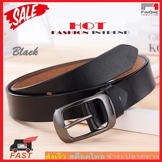 เข็มขัดหนัง Faux Leather เข็มขัดผู้หญิง คุณภาพสูง High Quality Woman Faux Leather  Belt Ceinture 2766