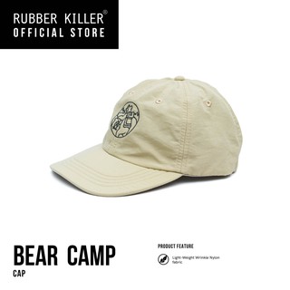 Rubber Killer - BEAR CAMP - WRINKLED NYLON CAP (หมวกแก๊ป)