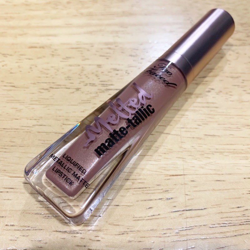 ลิปสติก  Too Faced Melted Matte-tallic Matte Lipstick - You Better Work!