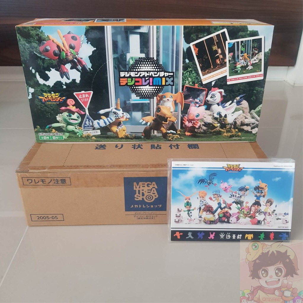 Bandai MEGAHOUSE Digimon Adventure DigiColle! MIX SET 8Pack ดิจิม่อน[LIMITED][Exclusive ได้ดิจิม่อน 