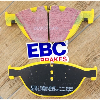 ผ้าเบรค EBC Brakes รุ่น Yellowstuff/ผ้าหน้า BMW F10, F11 525 528 530 ,F12, F13, F01, F02 จานเบรค 348mm**