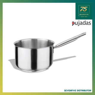 PUJADAS หม้อซอส หม้อด้าม หม้อสแตนเลส หม้อซอสมีด้ามสแตนเลส สแตนเลส304 ขนาด16-32ซม. PUJ1-202