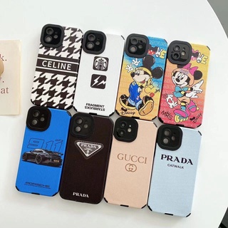 เคส งานหนังกันกระแทกมุม8 iPHONE iP6 iP7/8/SE20 6PLUS 7PLUS 8PLUS XR i11 i12 12PROMAX i13 13PRO 13PROMAX