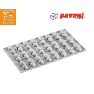 Pavoni GG014 Silicone Mould Gourmand Line Peanuts 24 impr./พิมพ์ซิลิโคน