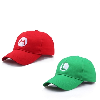 Anime Super Mario Hat Cap Luigi Bros Cosplay Baseball Costume Halloween Carnival Party Hip Hop Hats Golf Hat