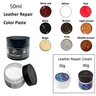 THECEDAS 50ml ครีมซ่อมแซมหนังมัลติฟังก์ชั่น สำหรับหนังเสื่อมสภาพ เพิ่มสีและซ่อมแซมอย่างมืออาชีพ
