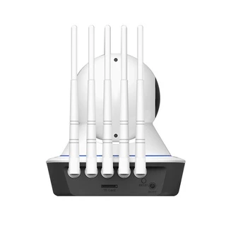 5G กล้องวงจรปิด 5 ล้านพิกเซล White Lamp คืนวิสัยทัศน์ FHD Wifi Wirless IP camera 5MP Megepixel 5เสา YOOSEE