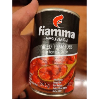 FIAMMA Vesuviana Diced tomatoes in Tomato 🍅 Juice.  400g