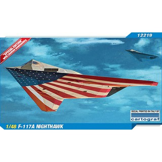 โมเดลเครื่องบิน Academy Model 1/48 AC12219 F-117A NIGHTHAWK "LAST FLIGHT "