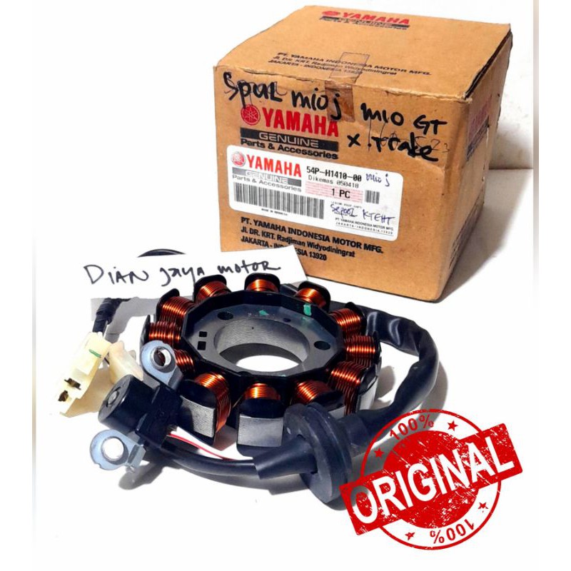 (YGP) Spool Stator 54P Yamaha Mio J Original Yamaha อะไหล่แท้ Dian Jaya Motor Spool Stator Comp 54P 