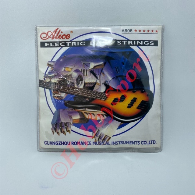 Alice A606 Original Electric Nickel 4 String Bass Guitar Strings 0.45