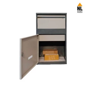 ตู้รับพัสดุ สกรีนข้อความ กันขโมย ตู้จดหมายขนาดใหญ่/ไปรษณีย์ Parcel Box |Pbox-001-002/ NL HOME