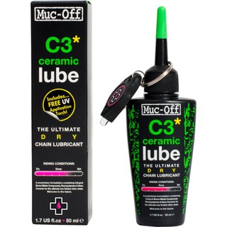 Muc Off น้ำมันหยอดโซ่ C3 Ceramic Dry 50ml.