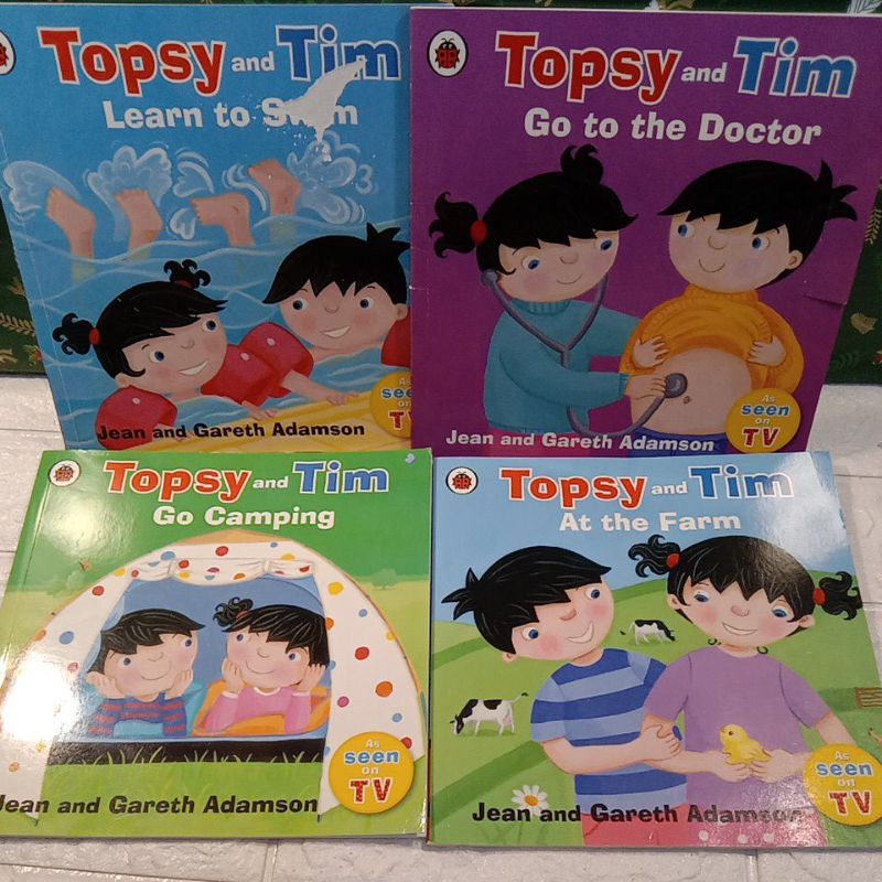 topsy and tim As seen on TVปกอ่อนมือสอง-be1