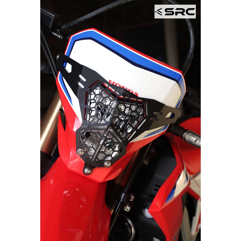 การ์ดไฟหน้าสำหรับ HONDA CRF 300 L / HEAD LIGHT GUARD FOR HONDA CRF 300 L
