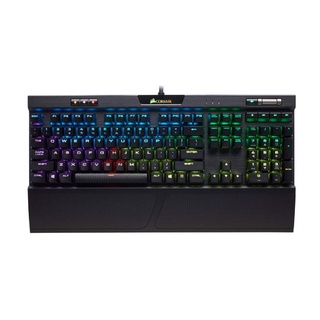 Corsair K70 MK.2 RGB Mechanical Gaming Keyboard คีย์บอร์ดเกมมิ่ง (แป้นพิมพ์ภาษาไทย/อังกฤษ) - (Black)