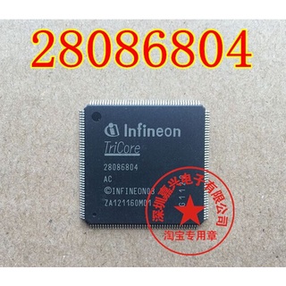 ชิปอิเล็กทรอนิกส์รถยนต์ ของแท้  28086804 บอร์ดคอมพิวเตอร์ CPU IC Delphi MT80 สําหรับรถยนต์