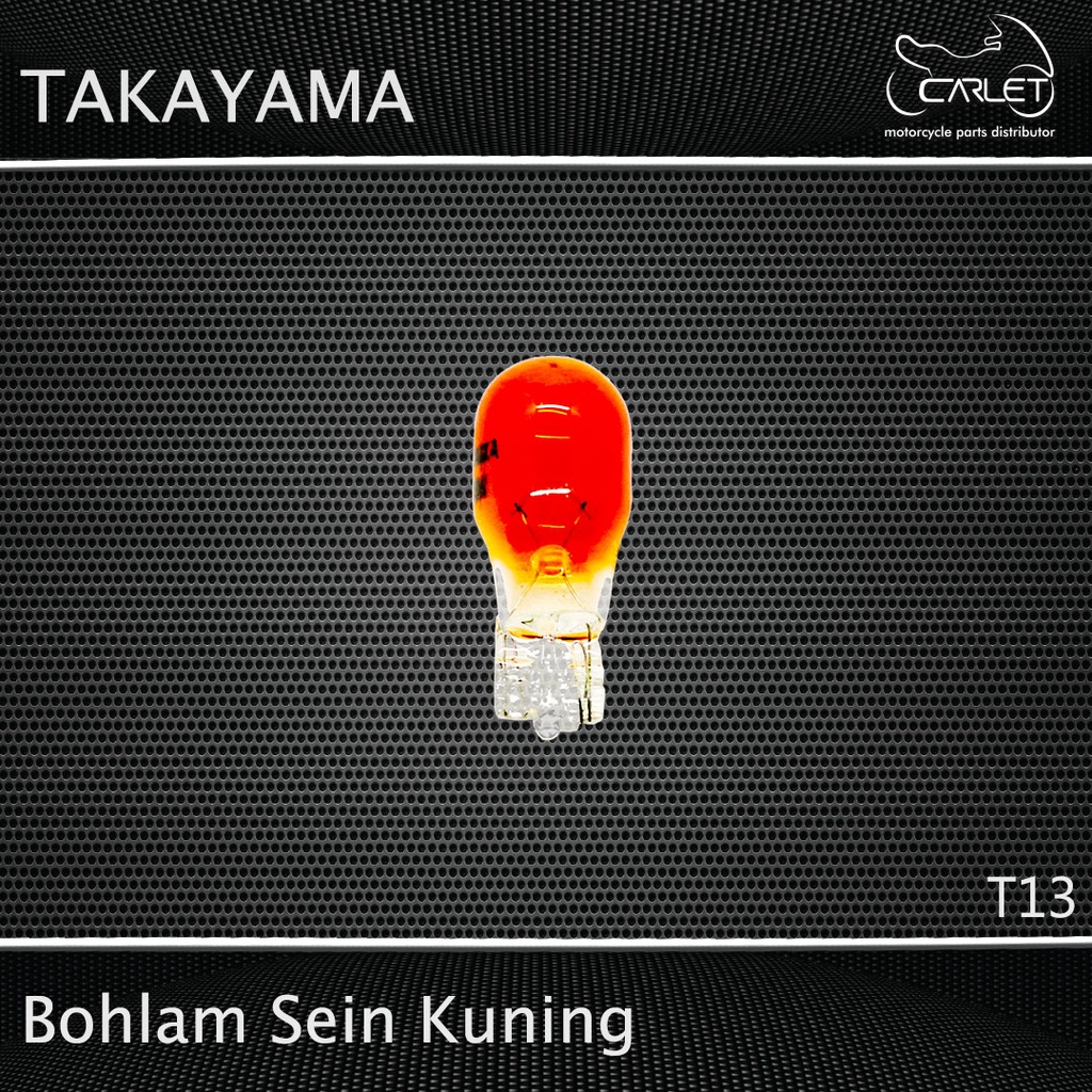 Takayama T13 หลอดไฟไฟเลี้ยวสีเหลือง