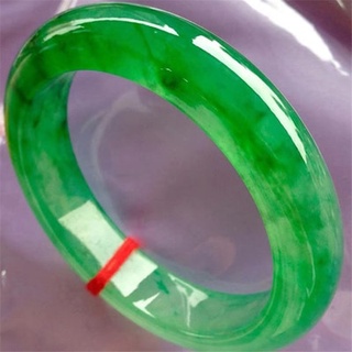 เครื่องประดับหยกแท้ธรรมชาติพม่า Jadeite จริง Jades กำไลข้อมือ