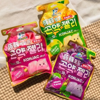 Captain Dolphin: Konjac jelly เยลลี่บุกผสมน้ำผลไม้ยอดฮิต!