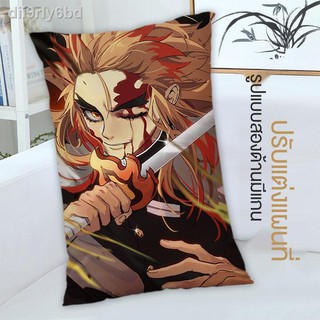 ❤️ถูกและดี ❤️หมอน หมอนอิง ลาย ดาบพิฆาตอสูร Demon Slayer : Kimetsu no Yaiba AnimePurgatory Apricot Shou Lang Long Pillow