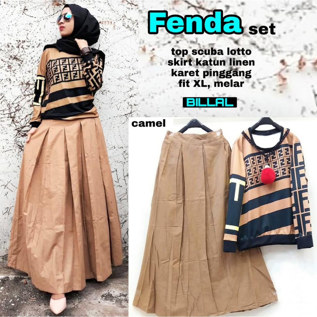 Gamis HQ ใหม่ Fenda Set