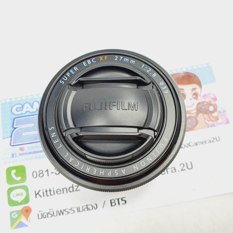 เลนส์ Fujifilm 27mm f2