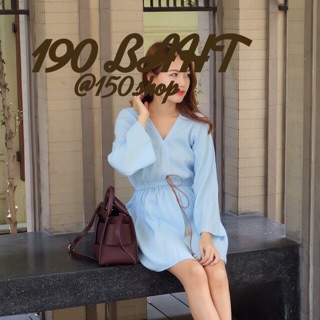 📌เดรสพู่ขนนก จั้มเอวเล็กๆ
