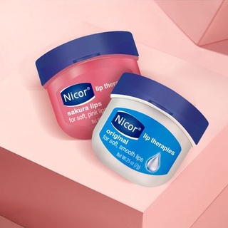 Nicor Lip Balm ลิปบาล์มให้ความชุ่มชื้นกลางวันและกลางคืน