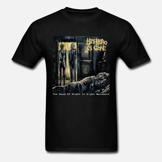 คอลูกเรือพร้อมส่ง เสื้อยืดแขนสั้น ผ้าฝ้าย 100% พิมพ์ลาย His Hero Is Gone The Dead Of Night In Eight Movements หลากสี แฟช