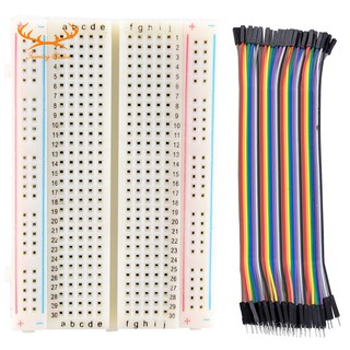 ☀Stock☀Steckbrett Breadboard Experimentierboard Steckplatine 400 Kontakte