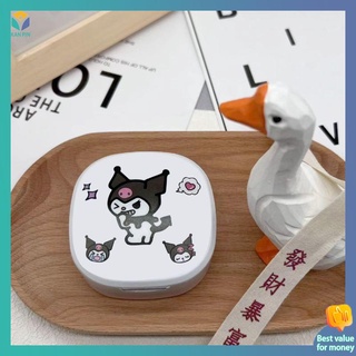 กล่องรีเทนเนอร์ กล่องรีเทนเนอร์จัดฟัน กล่องใส่รีเทนเนอร์น่ารัก สติกเกอร์ DIY Sanrio น่ารัก Vitality Girl ไอเท็มชิ้นเล็ก ๆ