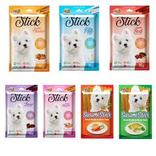 PET8 Sasami Stick ขนมสุนัข อาหารว่างสำหรับสุนัข 75g Tasty Dog Soft Stick PREMIUM FOOD GRADE ขนมสุนัข หอมอร่อย