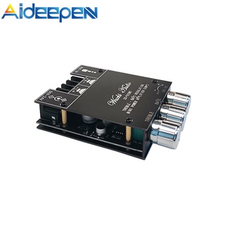 Aideepen บอร์ดขยายเสียงสเตอริโอ บลูทูธ 5.0 502MT 2*50W 2 ช่อง พลังงานสูง