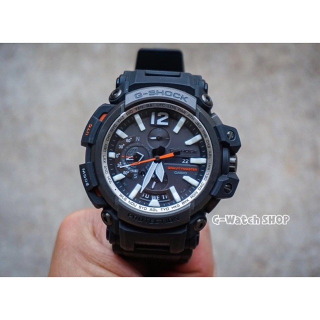 MASTER OF G CASIO G-SHOCK GPW-2000-1A, GPW-2000-1, GPW-2000 สีดำ ประกันศูนย์เซ็นทรัล CMG 1 ปี