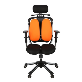 SB Design Square เก้าอี้สำนักงานเพื่อสุขภาพ HARA CHAIR รุ่น NIETZSCHE 2-Orange (65x50x130 ซม.)