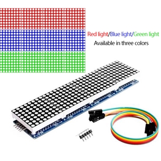 MAX7219 Dot Matrix Module 4 in1 4 Dot Matrix in One Display Module โมดูลไดรฟ์ควบคุม MCU