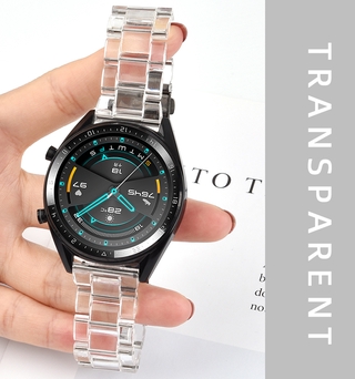 20มม 22มม Huawei Watch GT 2 46mm สาย GT 2e สายนาฬิกาหรูหรา สำหรับ Galaxy watch 46มม / Honor Magic Watch 2 สายนาฬิกา