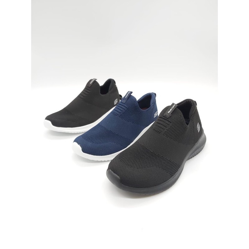 SKECHERS Elite Flex รองเท้าสตรีสลิปออนนําเข้า