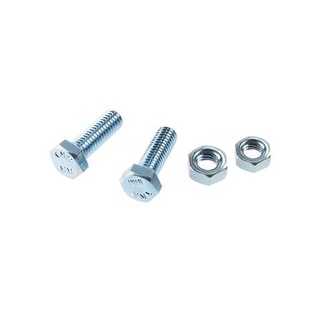 อุปกรณ์ยึดติด สกรูหัวหกเหลี่ยมน็อต 5X15 MM 10ชุด Screws, Nuts &amp; Washers