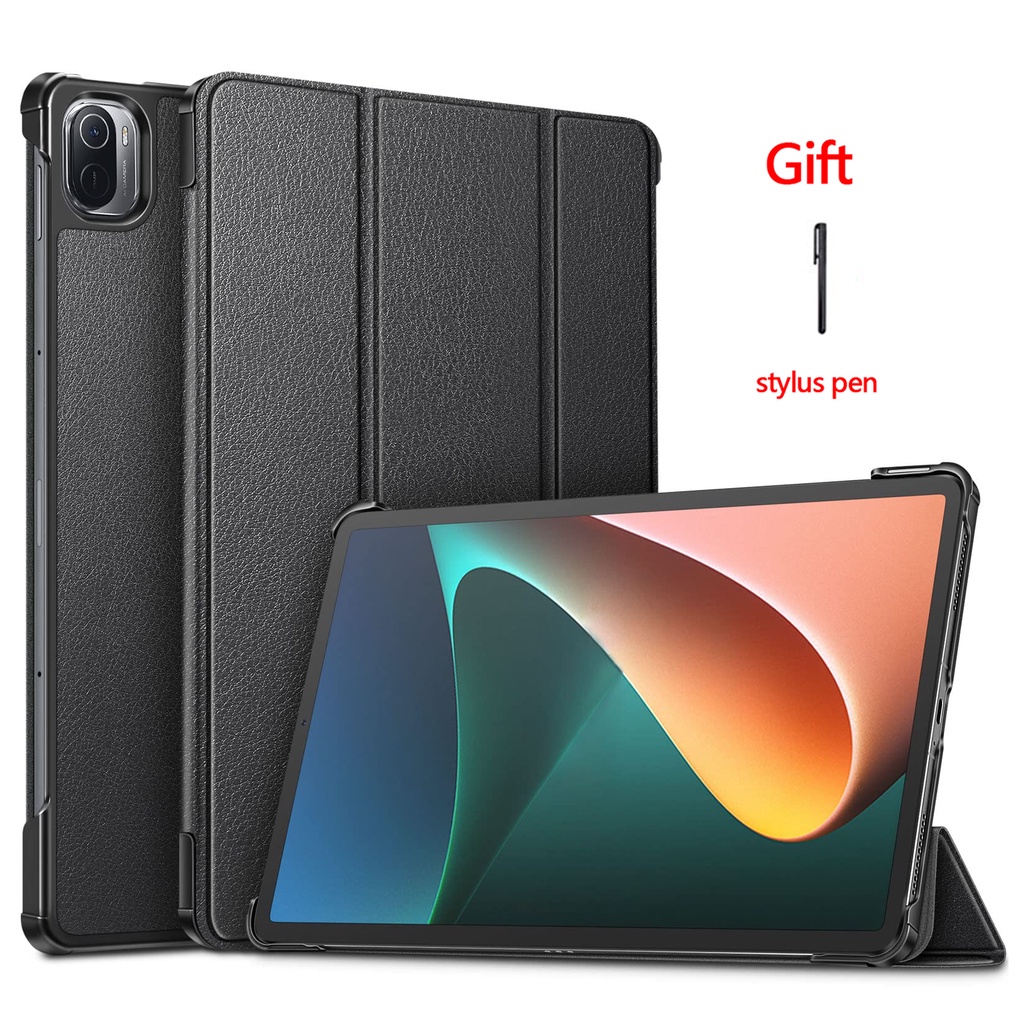 For Xiaomi Pad 5 Case Trifolding Stand Cover for Funda Xiaomi