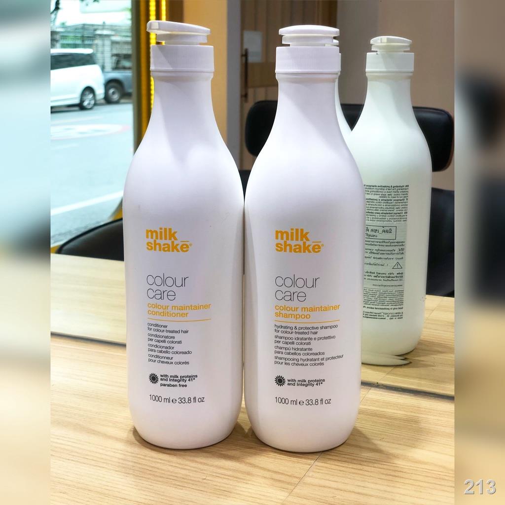 Milk Shake Color Maintainer Shampoo &amp; Conditioner แชมพู &amp; ครีมนวด ขนาด 1,000 ml ของแท้ ฉลากไทย