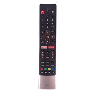 ใหม่ ของแท้ รีโมตคอนโทรลทีวี HS-7700J สําหรับ Skyworth Coocaa Voice Android Smart TV 58G2A G6 E6D E3 S5G Netflix Google Play HS-7701J